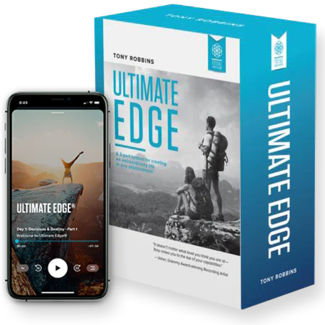 Tony Robbins Breakthrough App The Ultimate Edge Is Based On The Idea..